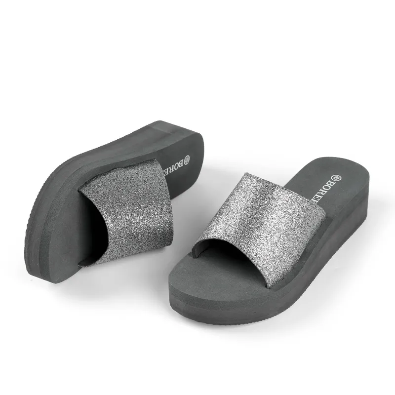 BOREE EVA Slip-Resistant Abrasion-Resistant Odor-Resistant Quiet Slide Slippers Women's-7