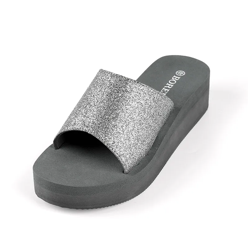 BOREE EVA Slip-Resistant Abrasion-Resistant Odor-Resistant Quiet Slide Slippers Women's-5