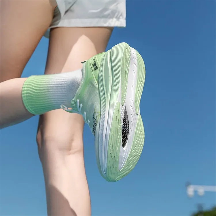 LPMX Running Shoes Women's Low Top Fruit Green-8
