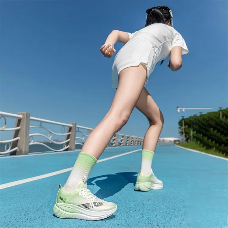 LPMX Running Shoes Women's Low Top Fruit Green-6