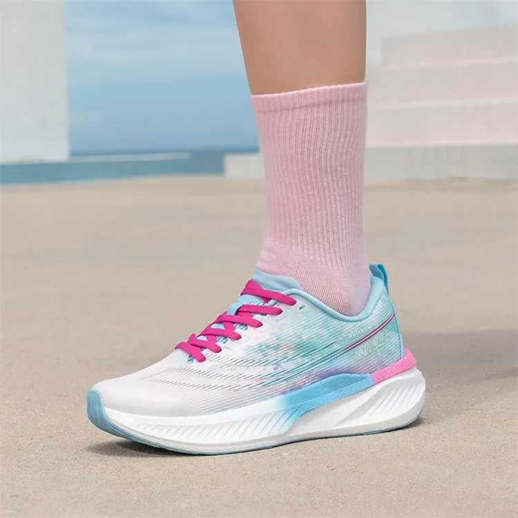 LPMX Running Shoes Women's Low Top New Pink Blue Mismatched/Qixi Festival Color Scheme-6