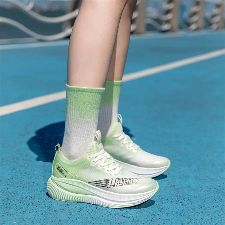 LPMX Running Shoes Women's Low Top Fruit Green-7