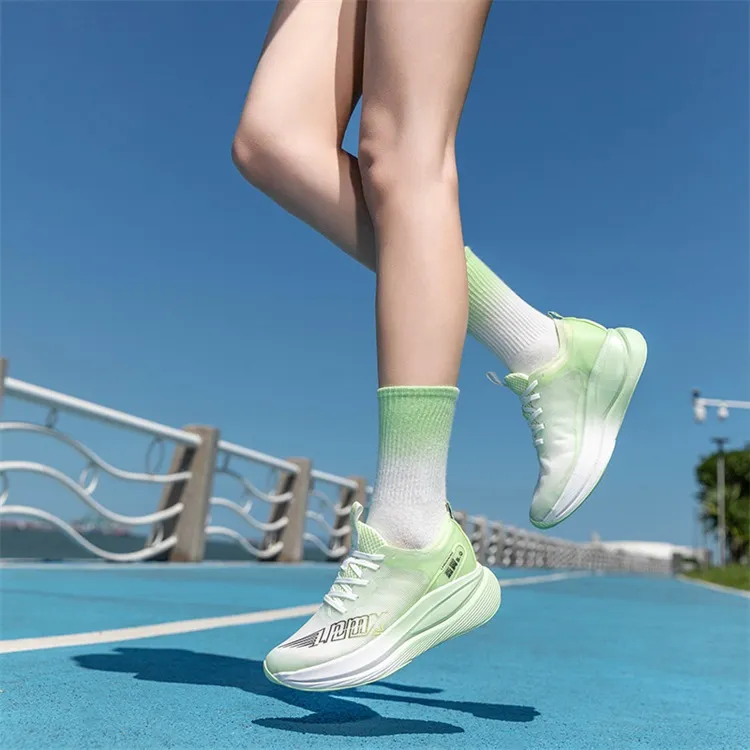 LPMX Running Shoes Women's Low Top Fruit Green-5