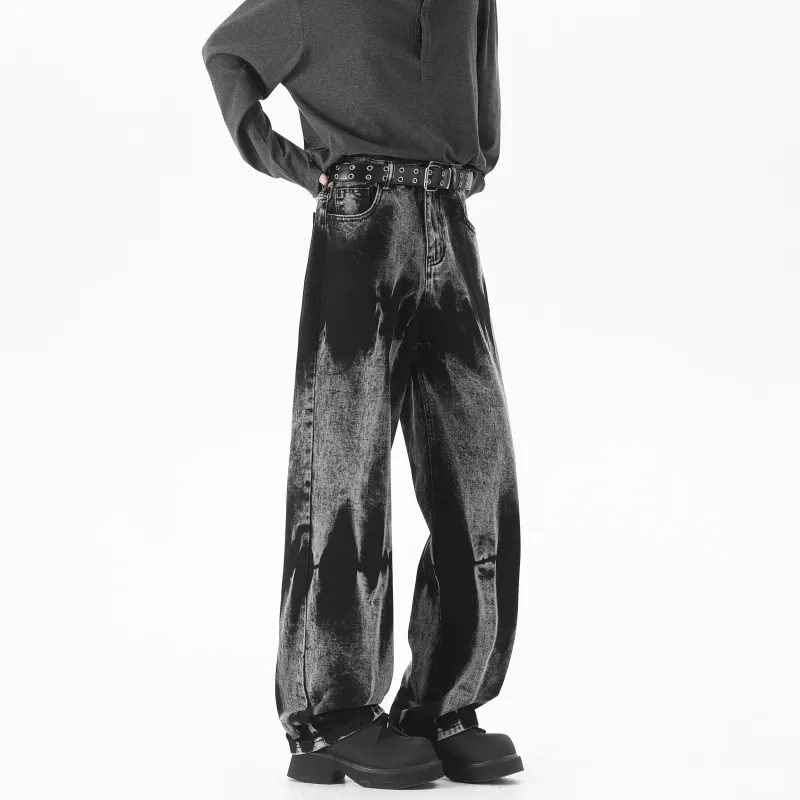 ZONEiD Jeans Unisex Black Gray Color-2