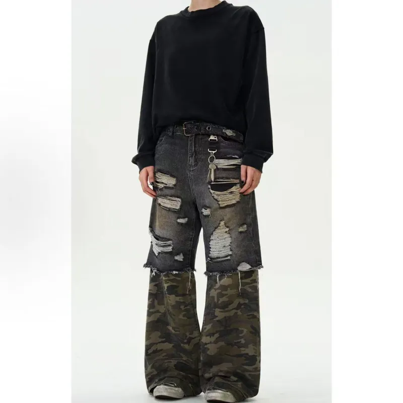 ZONEiD Jeans Unisex Camouflage-2