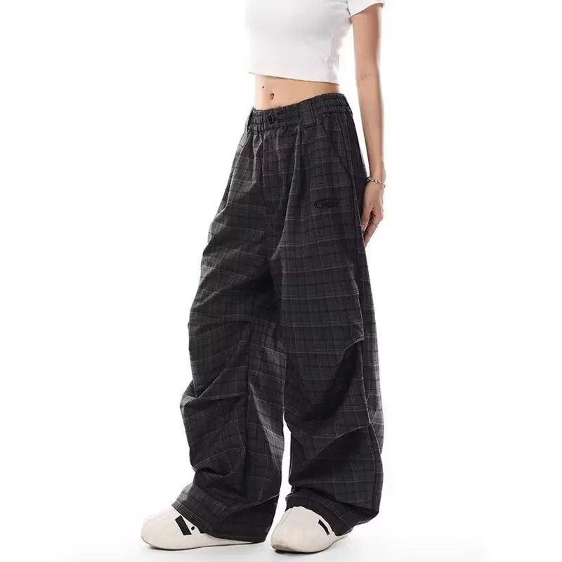 ZONEiD Casual Pants Unisex Gray-3