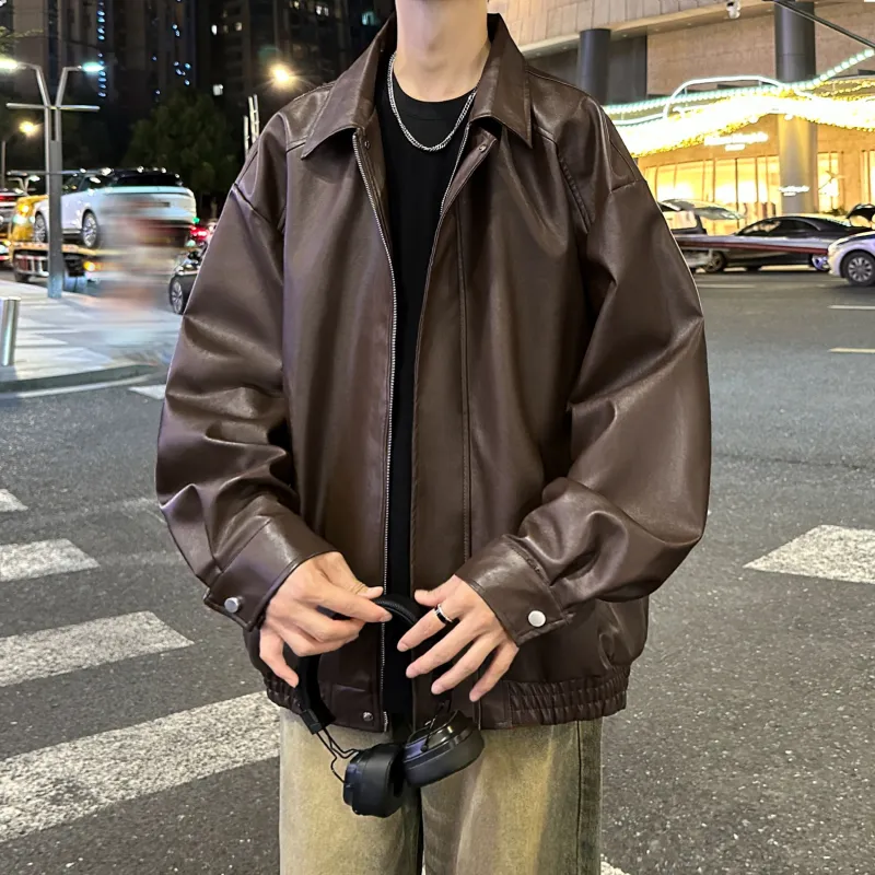 ZONEiD Leather Jackets Unisex-39