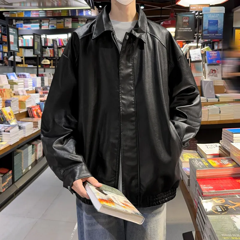 ZONEiD Leather Jackets Unisex-8