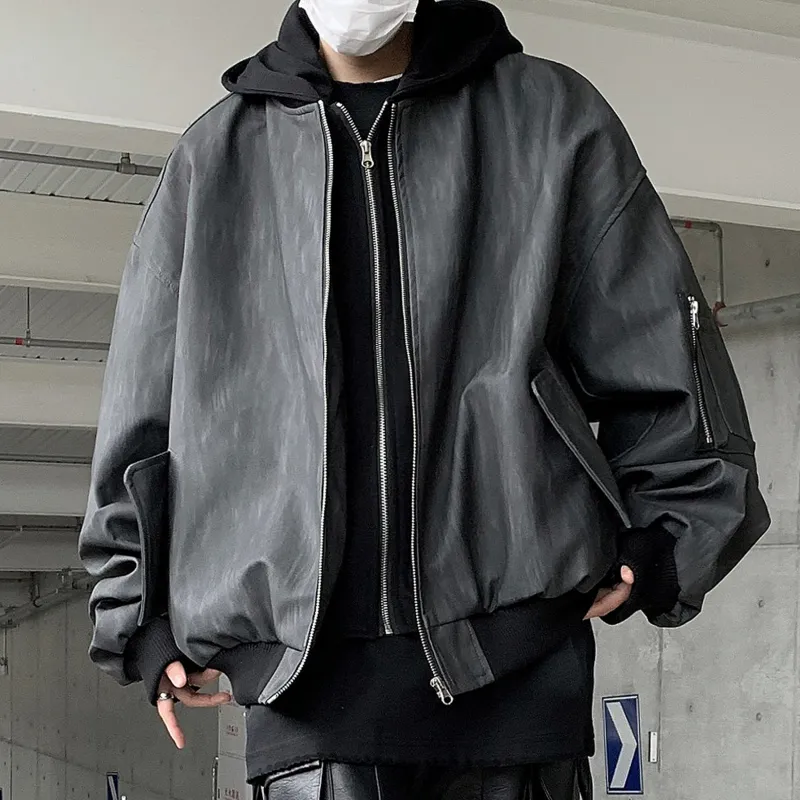 ZONEiD Jackets Unisex Black Gray Color-1