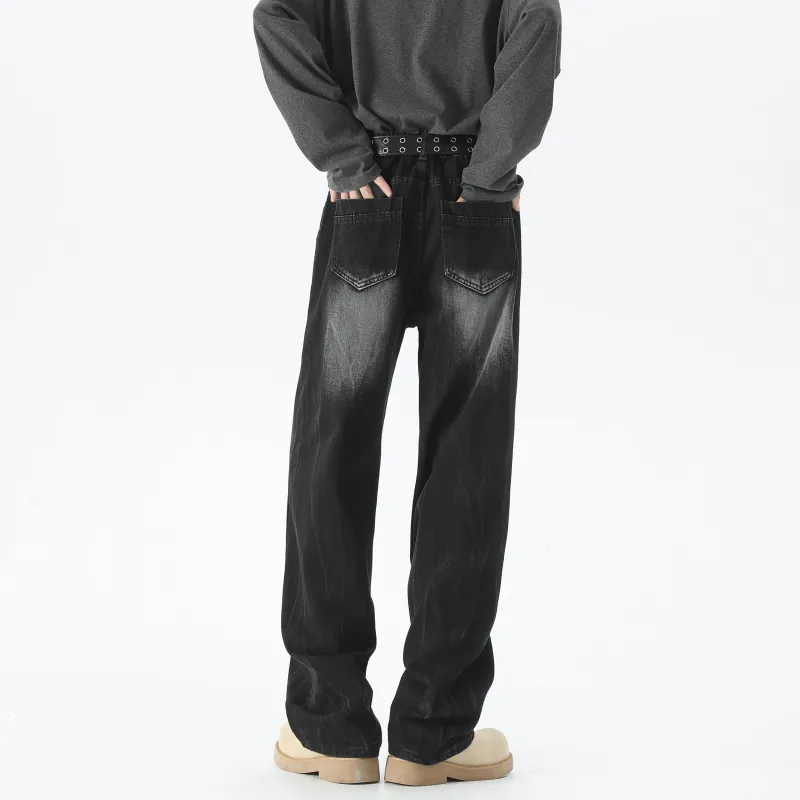 ZONEiD Jeans Unisex Black Gray Color-4