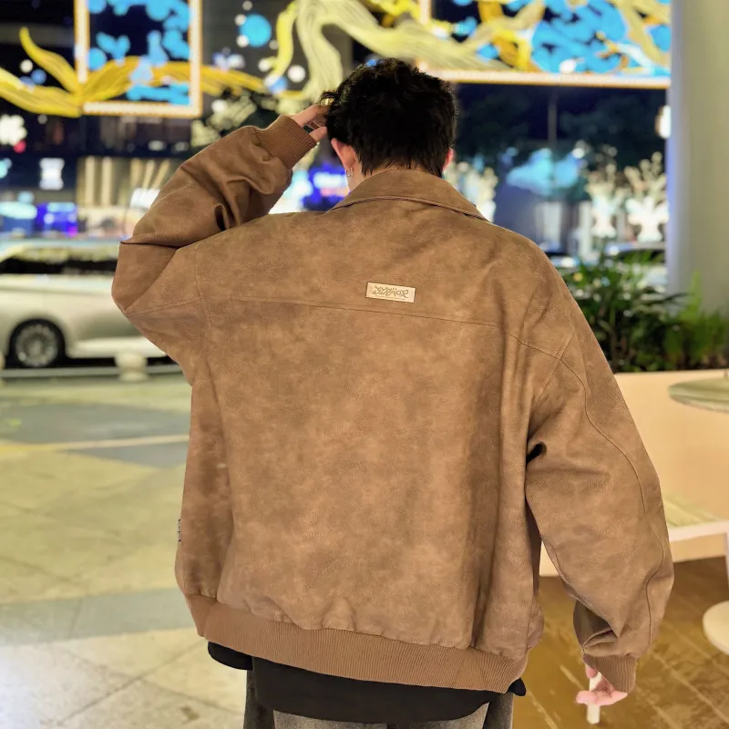 ZONEiD Leather Jackets Unisex-6