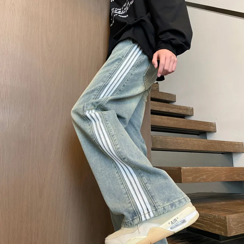PAINT STAIN Jeans Unisex-16