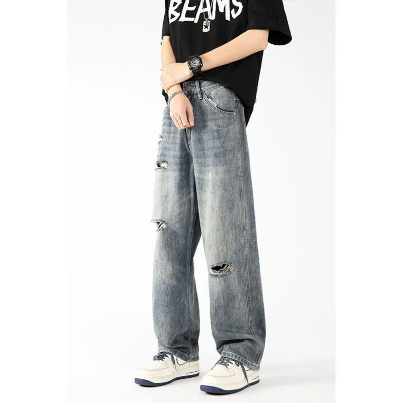 ZONEiD Jeans Unisex Light Blue-3