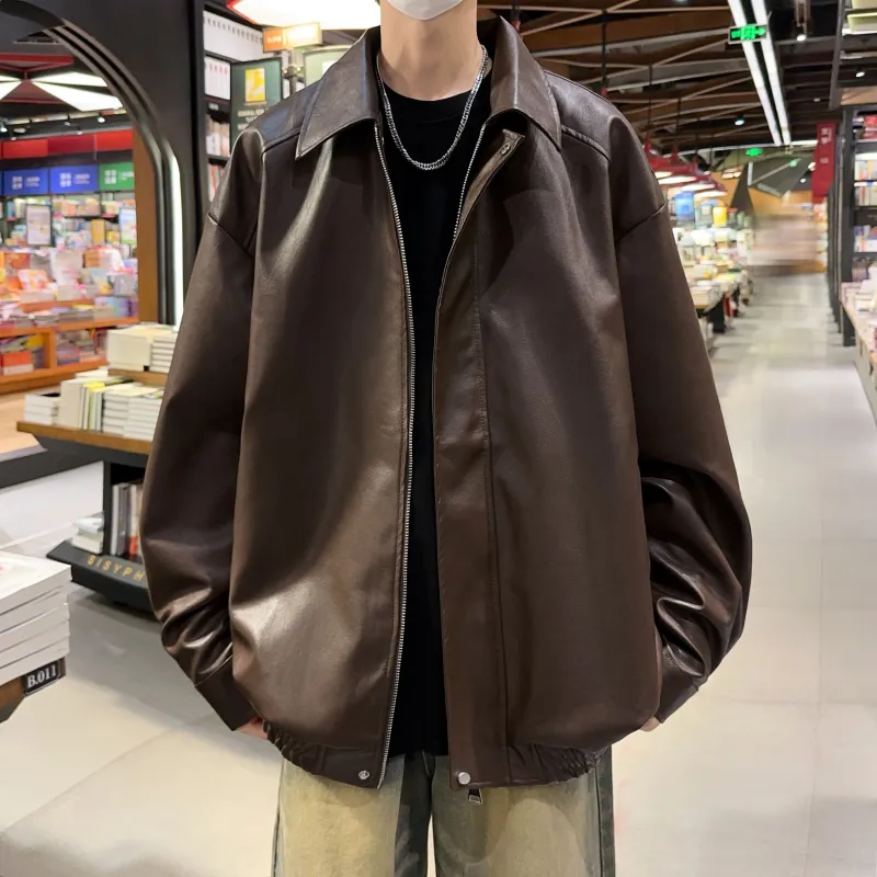 ZONEiD Leather Jackets Unisex-31