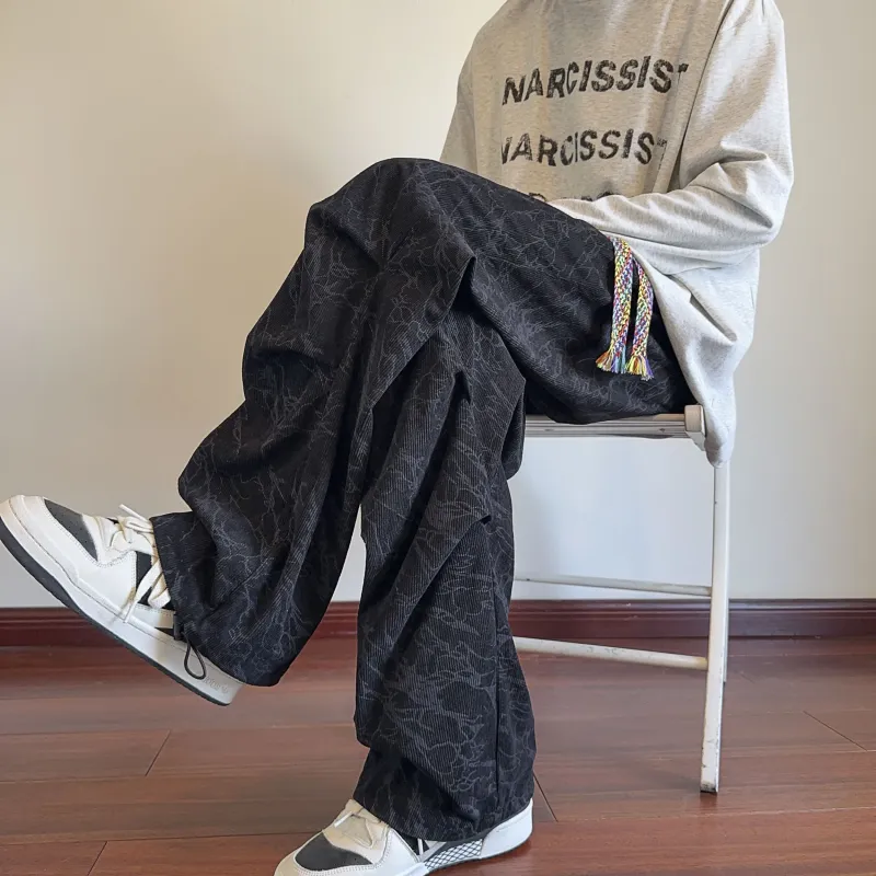 PAINT STAIN Casual Pants Unisex-27