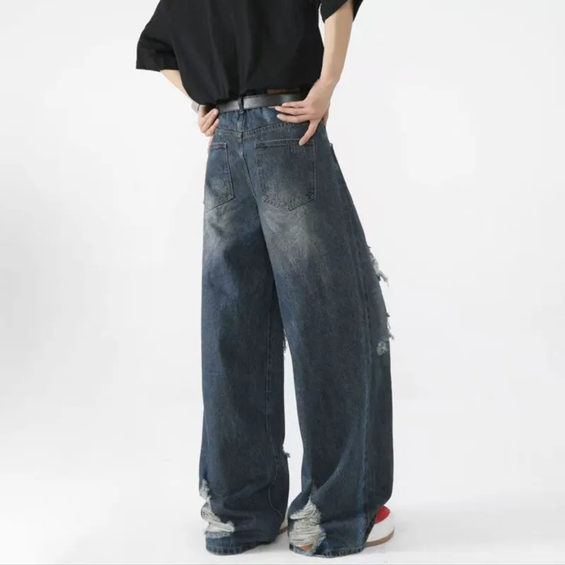 ZONEiD Jeans Unisex Blue-3