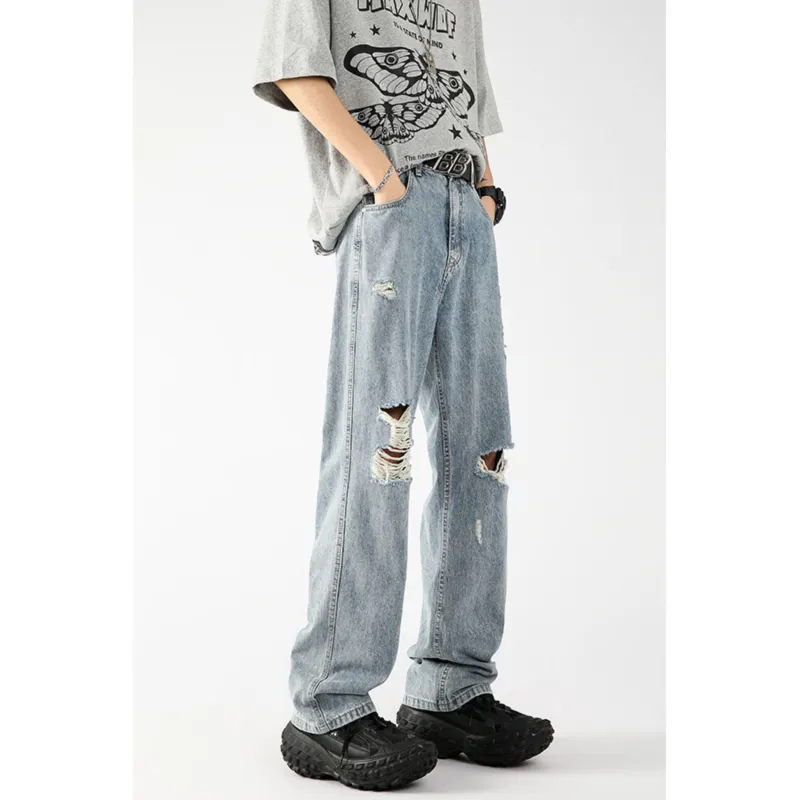 ZONEiD Jeans Unisex Light Blue-3