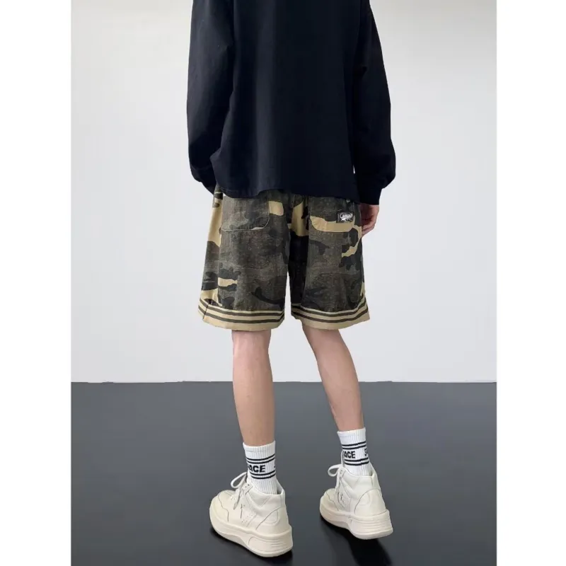 ZONEiD Casual Shorts Unisex Green-3