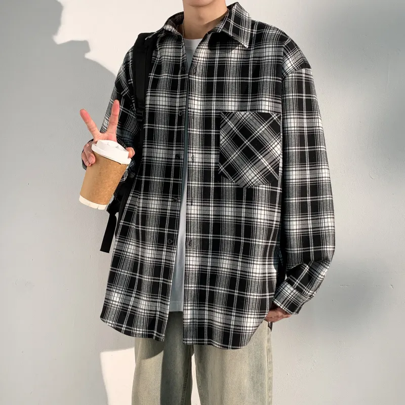 ZONEiD Shirt Unisex Yellow Plaid-7