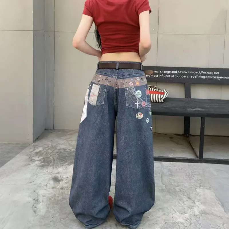 ZONEiD Jeans Unisex Blue-5
