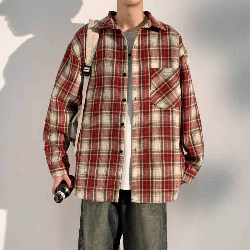 ZONEiD Shirt Unisex Yellow Plaid-19