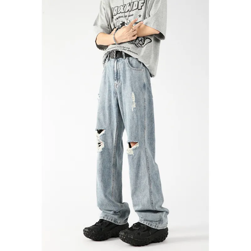 ZONEiD Jeans Unisex Light Blue-2