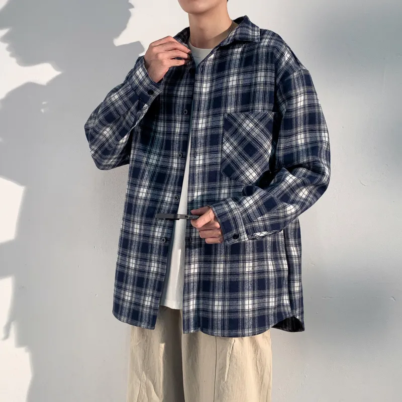 ZONEiD Shirt Unisex Yellow Plaid-13