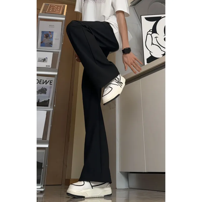 ZONEiD Casual Pants Unisex Black-6