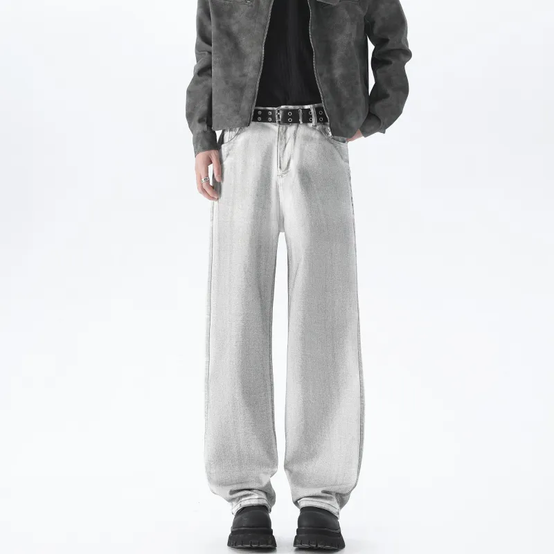 ZONEiD Jeans Unisex White-1