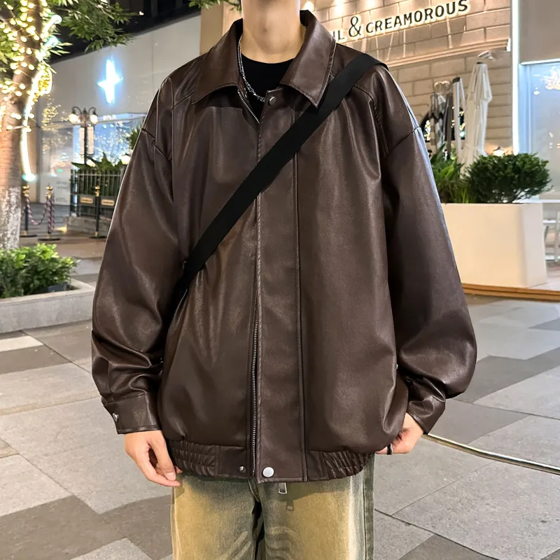 ZONEiD Leather Jackets Unisex-42