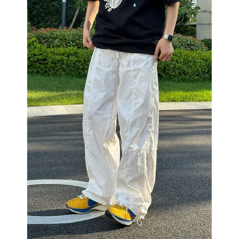 ZONEiD Casual Pants Unisex White-2