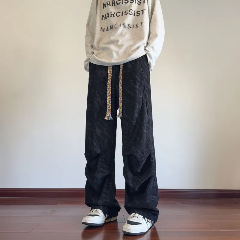 PAINT STAIN Casual Pants Unisex-18