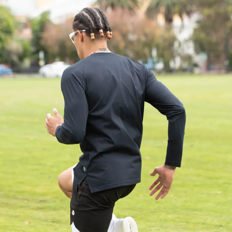 ZONEiD Raglan Sleeve Sports Long Sleeved Men's-3