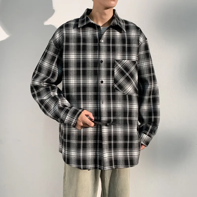 ZONEiD Shirt Unisex Yellow Plaid-10