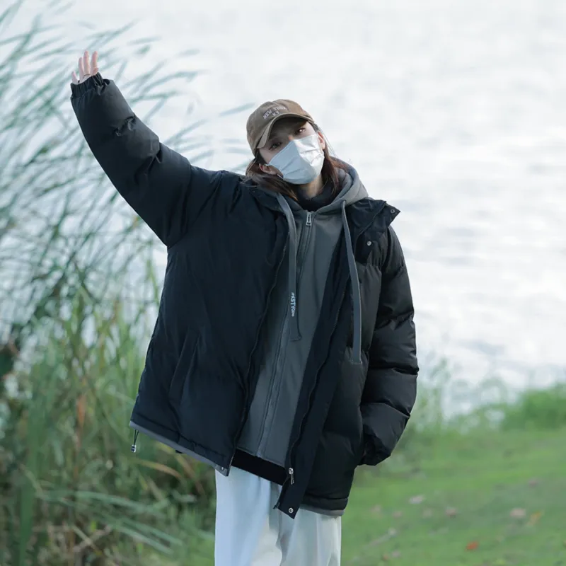 ZONEiD Puffer Jackets Unisex-5