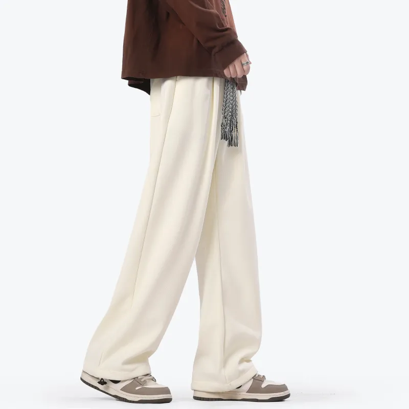 WELTER EXPERIMENT Casual Pants Unisex Light Khaki-7