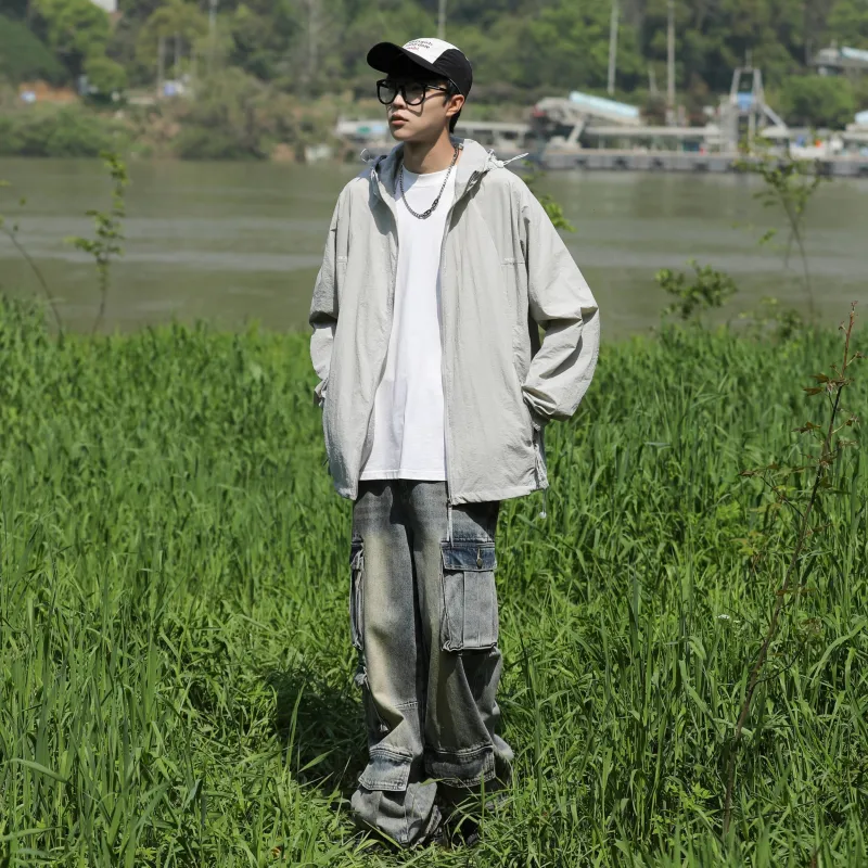 ZONEiD Trench Coats Unisex-10