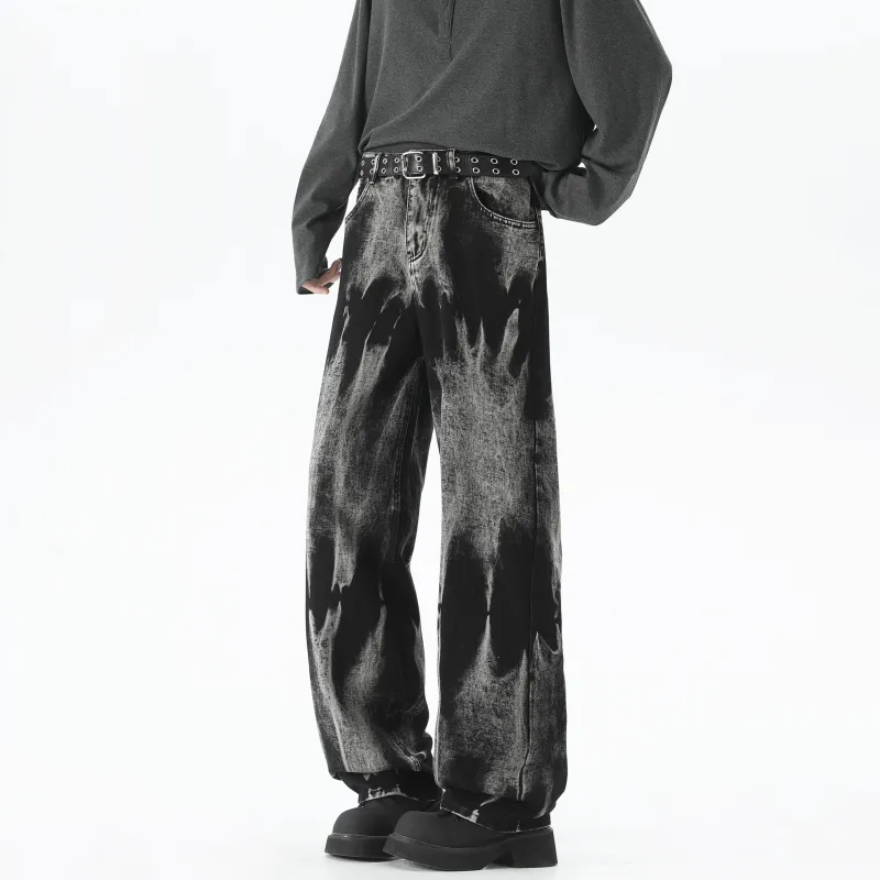 ZONEiD Jeans Unisex Black Gray Color-1