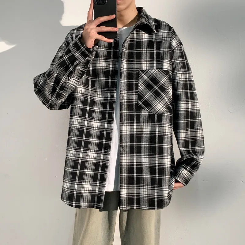 ZONEiD Shirt Unisex Yellow Plaid-9