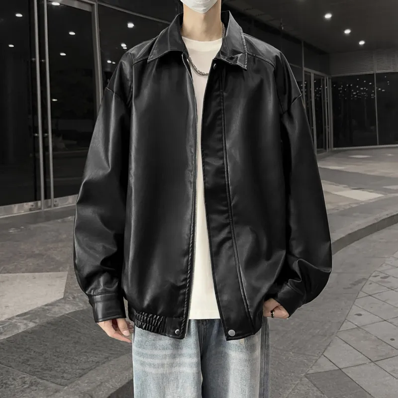 ZONEiD Leather Jackets Unisex-6