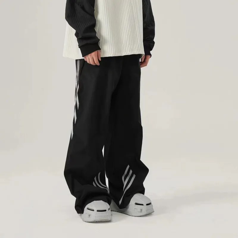 PAINT STAIN Casual Pants Unisex-3