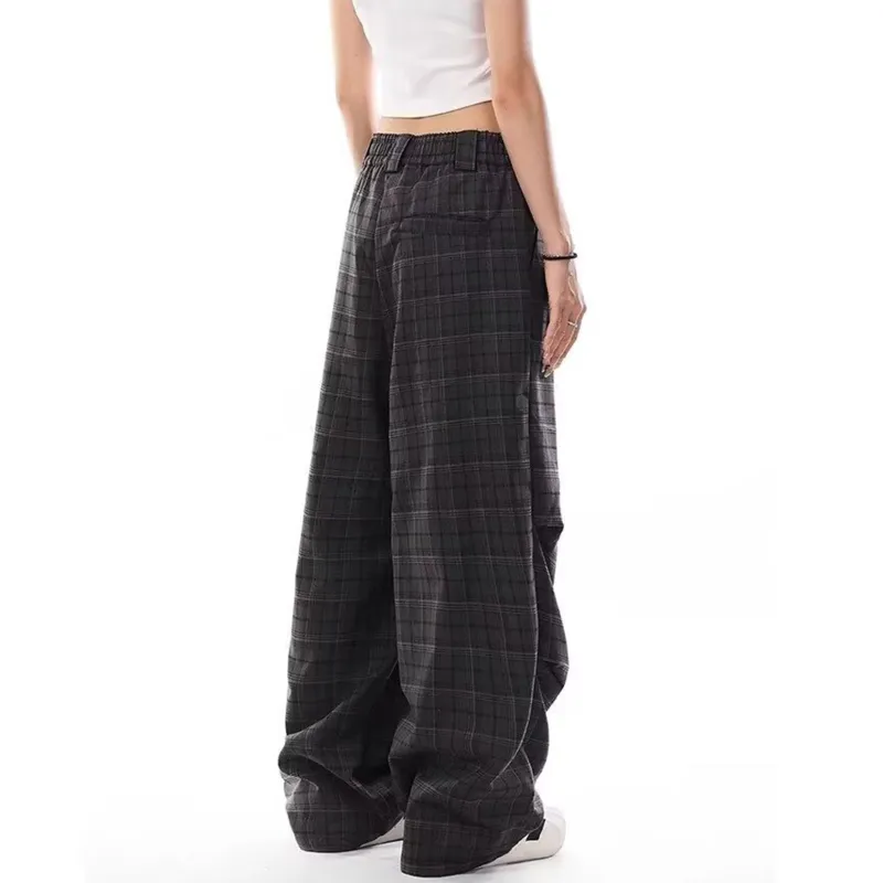 ZONEiD Casual Pants Unisex Gray-4