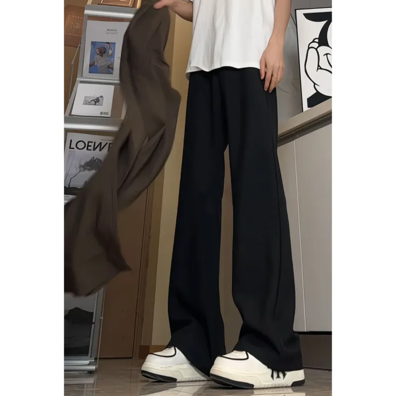 ZONEiD Casual Pants Unisex Black-16