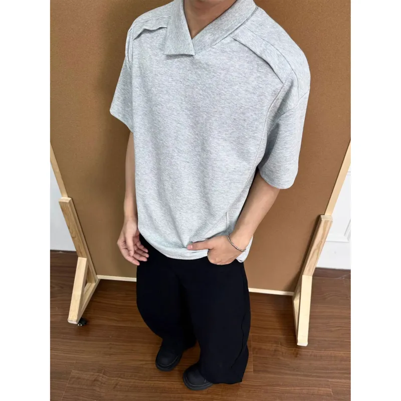 ZONEiD T Shirts Unisex Gray-4