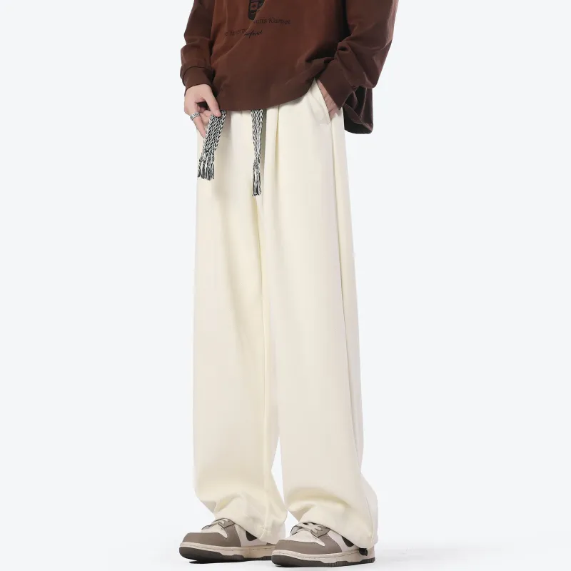 WELTER EXPERIMENT Casual Pants Unisex Light Khaki-6