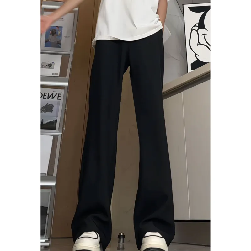 ZONEiD Casual Pants Unisex Black-4
