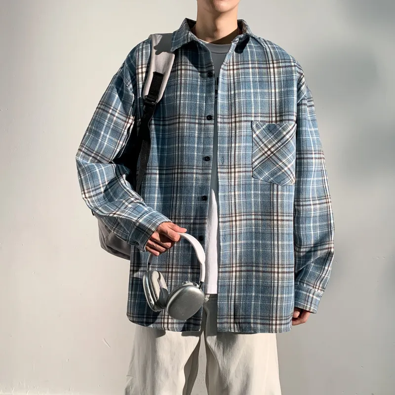 ZONEiD Shirt Unisex Yellow Plaid-25