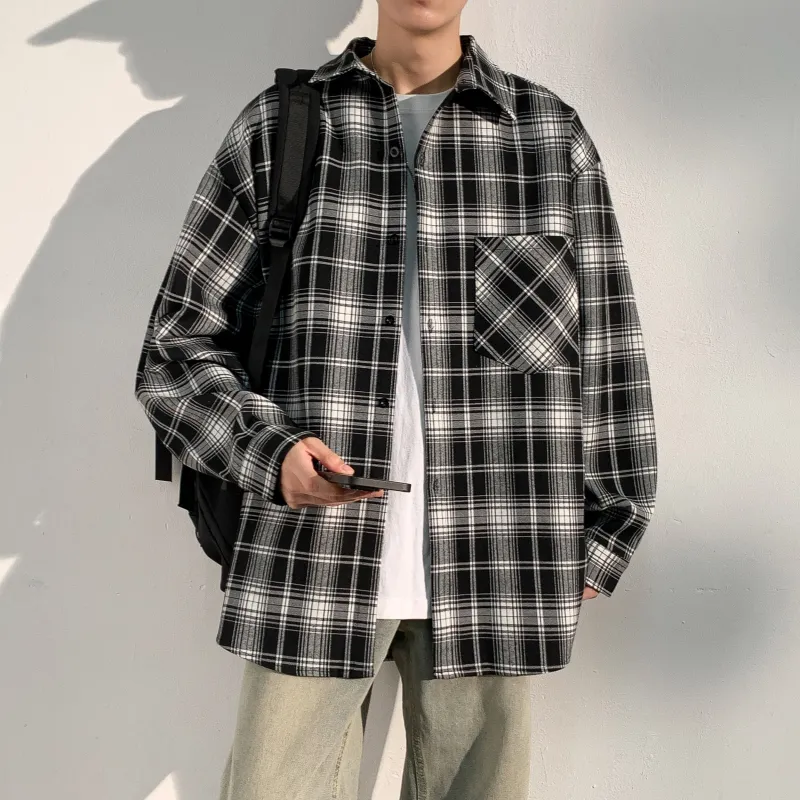 ZONEiD Shirt Unisex Yellow Plaid-8