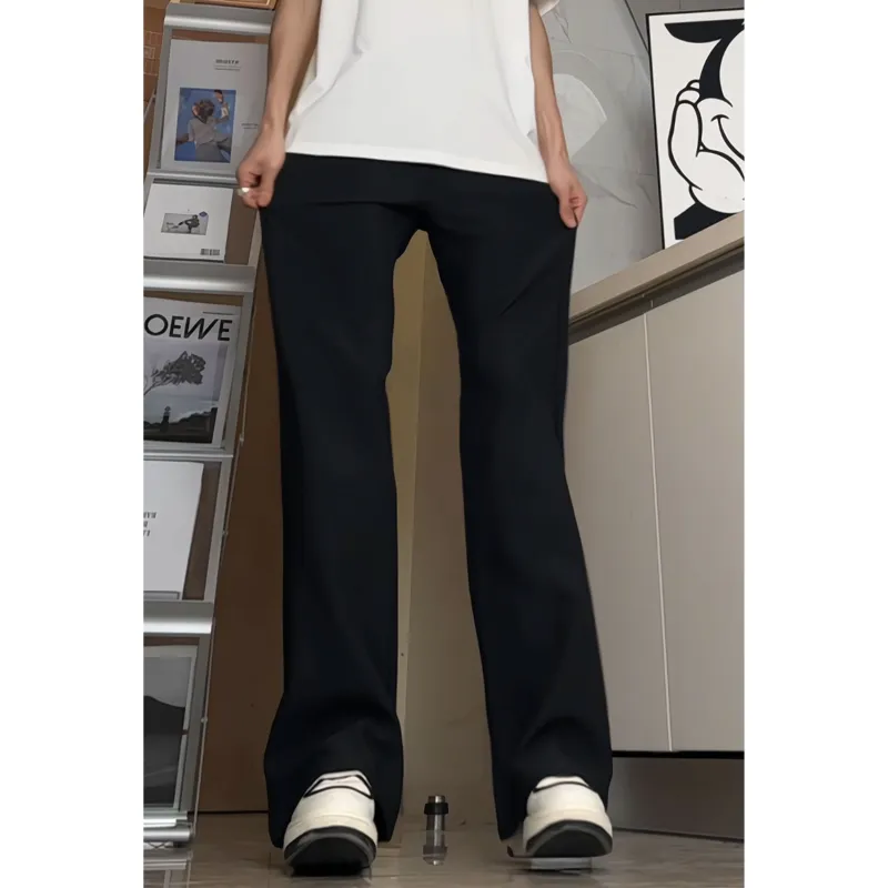 ZONEiD Casual Pants Unisex Black-10