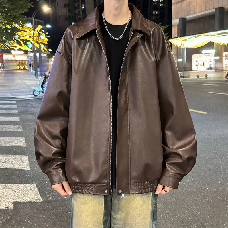 ZONEiD Leather Jackets Unisex-34